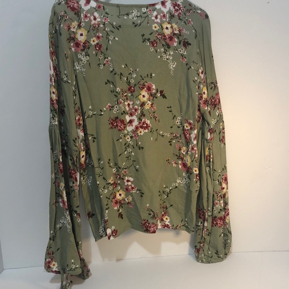Lovestitch Floral Boho Blouse SOLD - Picture 3 of 6